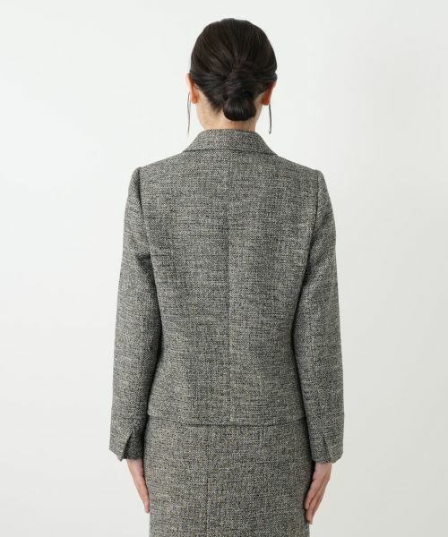 Leilian / レリアン テーラードジャケット | ダブルジャケット【ROCHAS Premiere】 | 詳細6