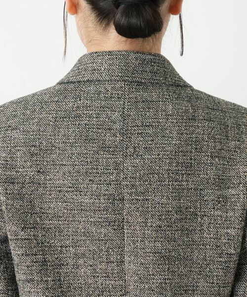 Leilian / レリアン テーラードジャケット | ダブルジャケット【ROCHAS Premiere】 | 詳細8