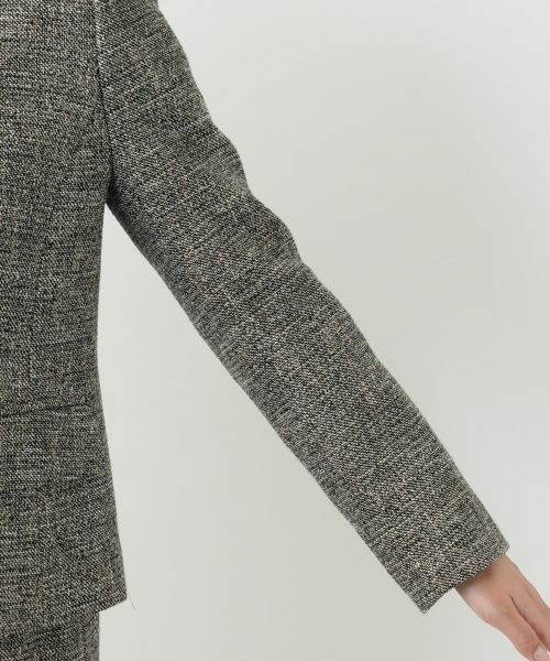 Leilian / レリアン テーラードジャケット | ダブルジャケット【ROCHAS Premiere】 | 詳細9