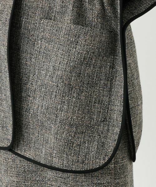 Leilian / レリアン テーラードジャケット | ケープ風ベスト【ROCHAS Premiere】 | 詳細13