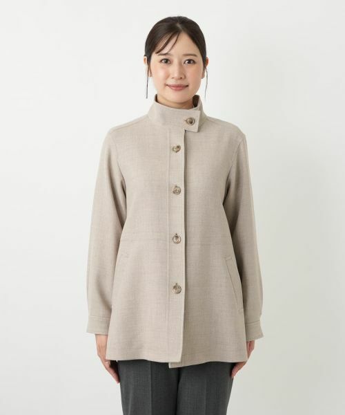 Leilian / レリアン テーラードジャケット | スタンドカラージャケット【ROCHAS Premiere】 | 詳細4