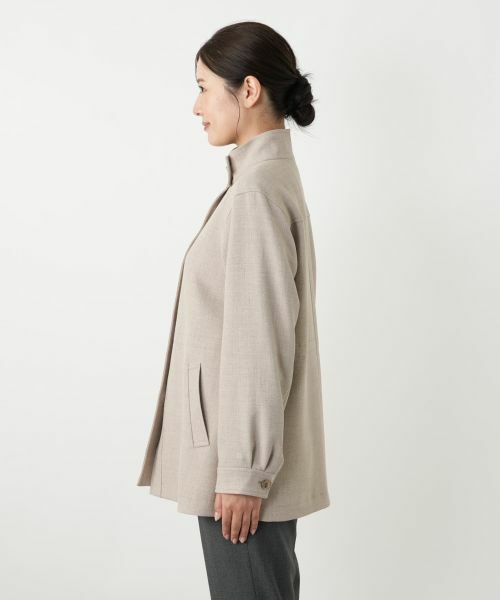 Leilian / レリアン テーラードジャケット | スタンドカラージャケット【ROCHAS Premiere】 | 詳細5