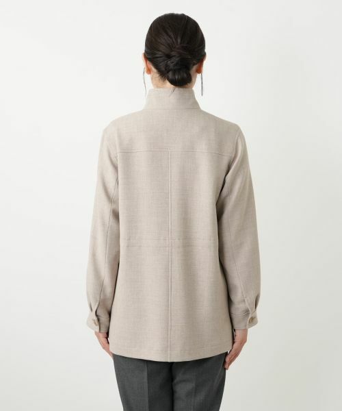 Leilian / レリアン テーラードジャケット | スタンドカラージャケット【ROCHAS Premiere】 | 詳細6