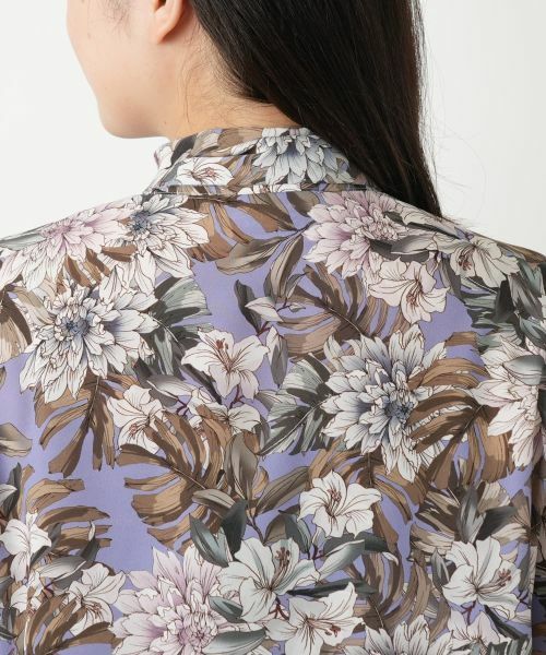 Leilian / レリアン シャツ・ブラウス | 花柄2WAYリボンブラウス【ROCHAS Premiere】【ERICA】 | 詳細10