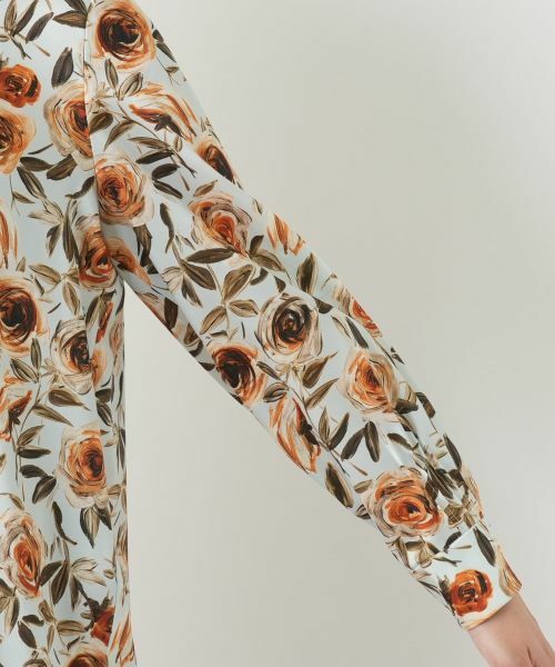 Leilian / レリアン シャツ・ブラウス | 花柄リボンブラウス【ROCHAS Premiere】【RATTI】 | 詳細15