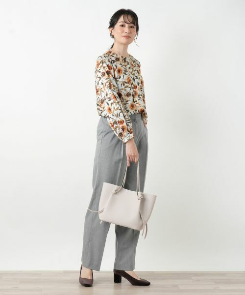 Leilian / レリアン シャツ・ブラウス | 花柄プリントブラウス【ROCHAS Premiere】【RATTI】 | 詳細3