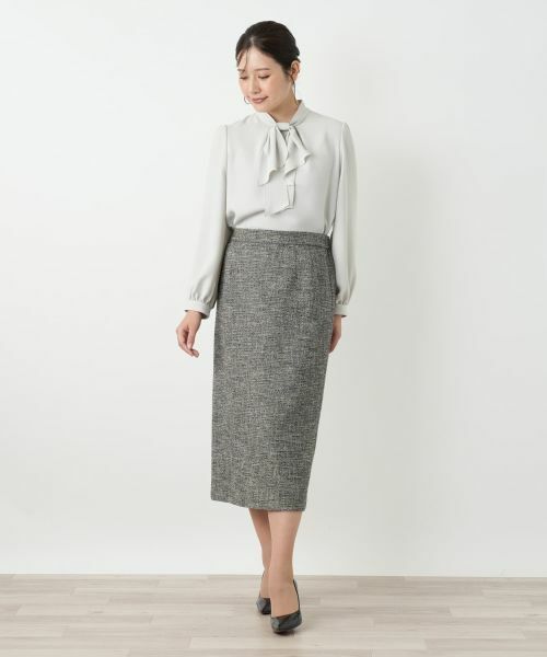 Leilian / レリアン ミニ・ひざ丈スカート | タイトスカート【ROCHAS Premiere】 | 詳細1