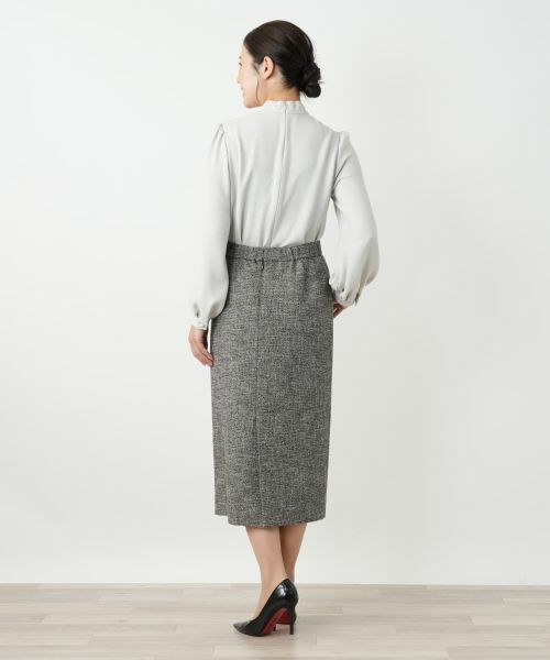 Leilian / レリアン ミニ・ひざ丈スカート | タイトスカート【ROCHAS Premiere】 | 詳細3