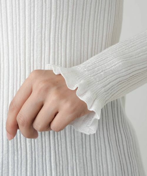 Leilian / レリアン ニット・セーター | ラメハイネックニット | 詳細11