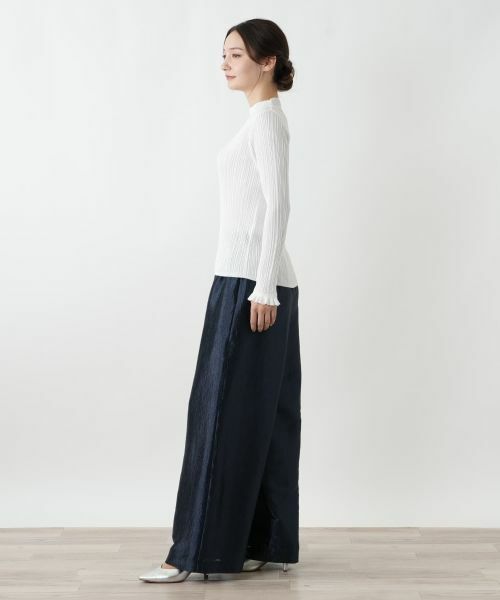 Leilian / レリアン ニット・セーター | ラメハイネックニット | 詳細2