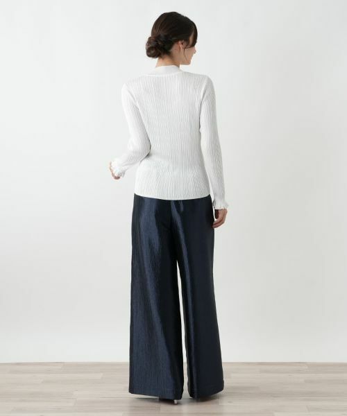 Leilian / レリアン ニット・セーター | ラメハイネックニット | 詳細3