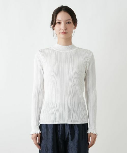 Leilian / レリアン ニット・セーター | ラメハイネックニット | 詳細4
