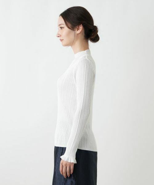 Leilian / レリアン ニット・セーター | ラメハイネックニット | 詳細5