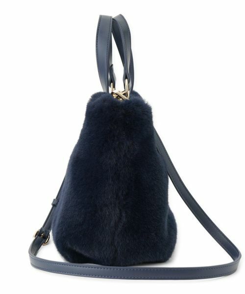 Leilian / レリアン ハンドバッグ | 2WAYフェイクファーバッグ | 詳細1