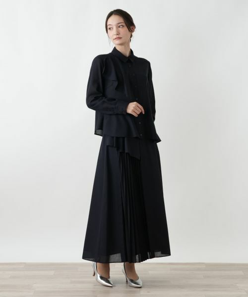 Leilian / レリアン シャツ・ブラウス | ラッフルティアードヘムブラウス | 詳細1