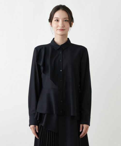 Leilian / レリアン シャツ・ブラウス | ラッフルティアードヘムブラウス | 詳細4