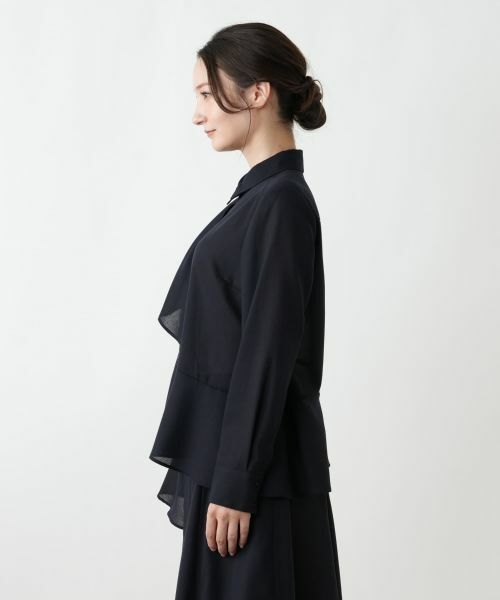 Leilian / レリアン シャツ・ブラウス | ラッフルティアードヘムブラウス | 詳細5