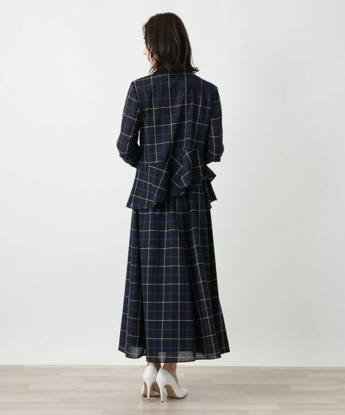 Leilian / レリアン ミニ・ひざ丈スカート | タッタソールプリーツ切替スカート【BOURGE】 | 詳細6