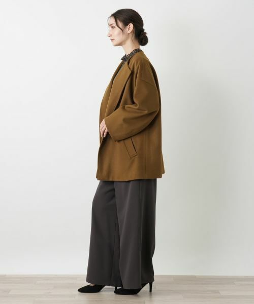 Leilian / レリアン その他アウター | ビッグカラーコート | 詳細11