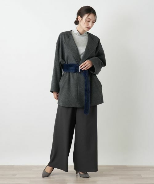 Leilian / レリアン その他アウター | ビッグカラーコート | 詳細4