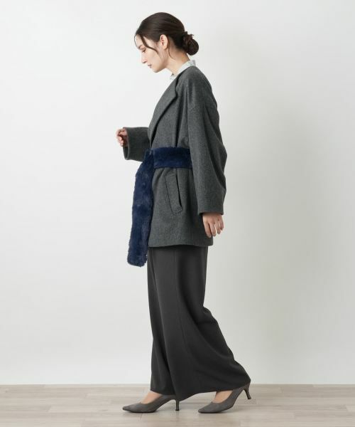 Leilian / レリアン その他アウター | ビッグカラーコート | 詳細5