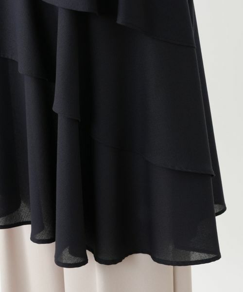 Leilian / レリアン シャツ・ブラウス | スタンドカラーティアードブラウス | 詳細10