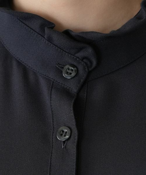 Leilian / レリアン シャツ・ブラウス | スタンドカラーティアードブラウス | 詳細11