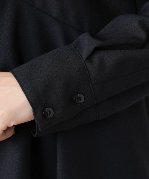 Leilian / レリアン シャツ・ブラウス | スタンドカラーティアードブラウス | 詳細12