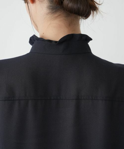 Leilian / レリアン シャツ・ブラウス | スタンドカラーティアードブラウス | 詳細8