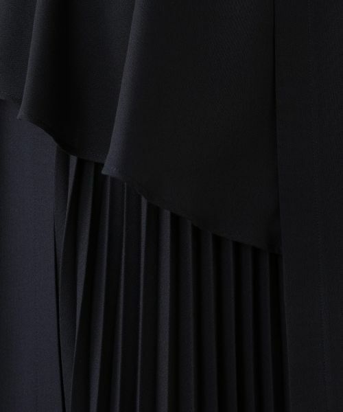 Leilian / レリアン ミニ・ひざ丈スカート | ラッフルプリーツ切替スカート | 詳細11