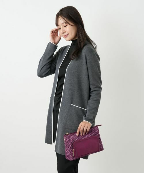 Leilian / レリアン メッセンジャーバッグ・ウエストポーチ | 幾何学柄ショルダーバッグ | 詳細10