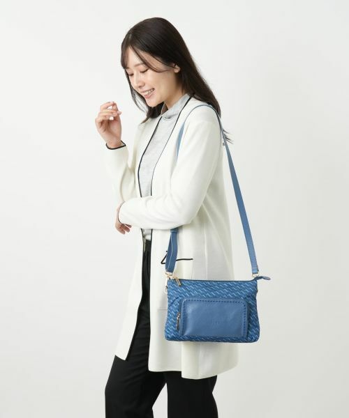 Leilian / レリアン メッセンジャーバッグ・ウエストポーチ | 幾何学柄ショルダーバッグ | 詳細6