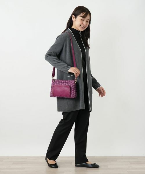 Leilian / レリアン メッセンジャーバッグ・ウエストポーチ | 幾何学柄ショルダーバッグ | 詳細8