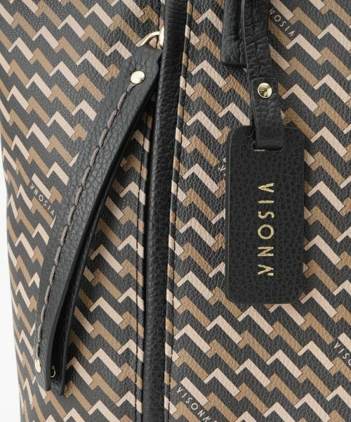 Leilian / レリアン トートバッグ | 幾何学柄トートバッグ | 詳細5