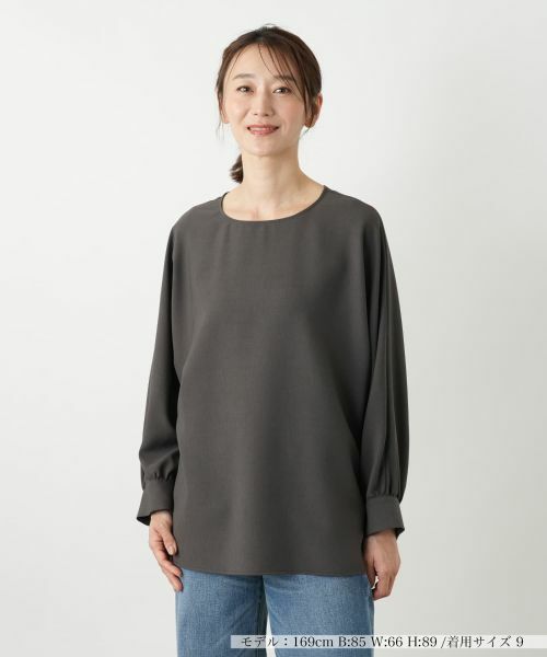 Leilian/レリアン ドルマンスリーブブラウス ブラウン系 その他 Leilian/レリアン ドルマンスリーブブラウス ブラウン系 その他