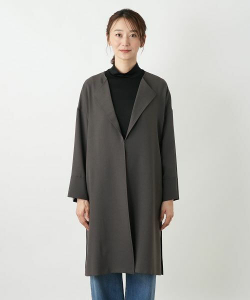 Leilian / レリアン テーラードジャケット | サイドスリットアウター | 詳細10