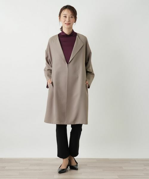 Leilian / レリアン テーラードジャケット | サイドスリットアウター | 詳細4