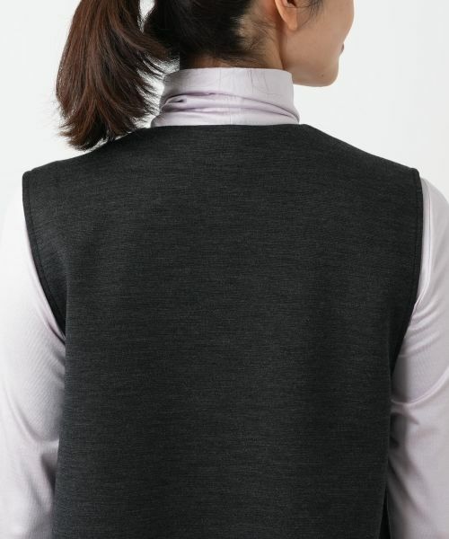 Leilian / レリアン テーラードジャケット | ラペルドベスト | 詳細11