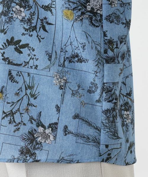 Leilian / レリアン シャツ・ブラウス | 花柄プリントブラウス | 詳細11