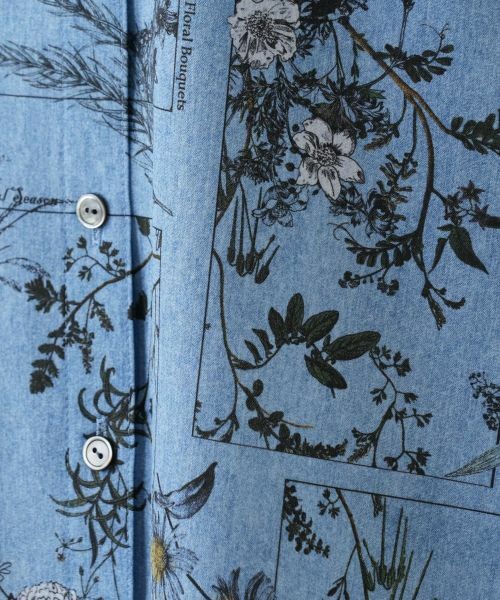 Leilian / レリアン シャツ・ブラウス | 花柄プリントブラウス | 詳細13