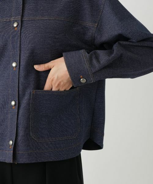 Leilian / レリアン テーラードジャケット | デニムジャケット | 詳細10