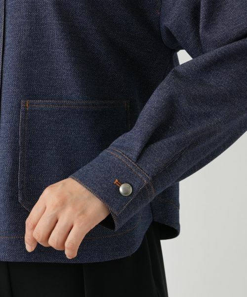 Leilian / レリアン テーラードジャケット | デニムジャケット | 詳細11
