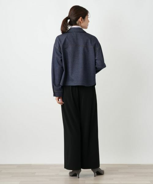 Leilian / レリアン テーラードジャケット | デニムジャケット | 詳細3