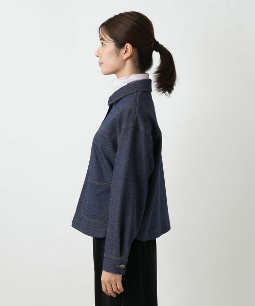Leilian / レリアン テーラードジャケット | デニムジャケット | 詳細5