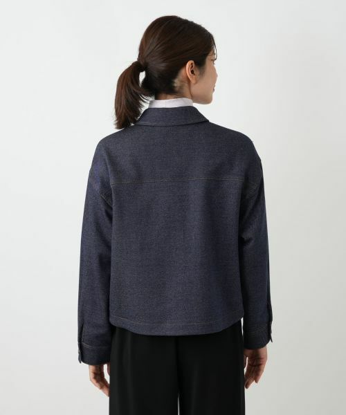 Leilian / レリアン テーラードジャケット | デニムジャケット | 詳細6