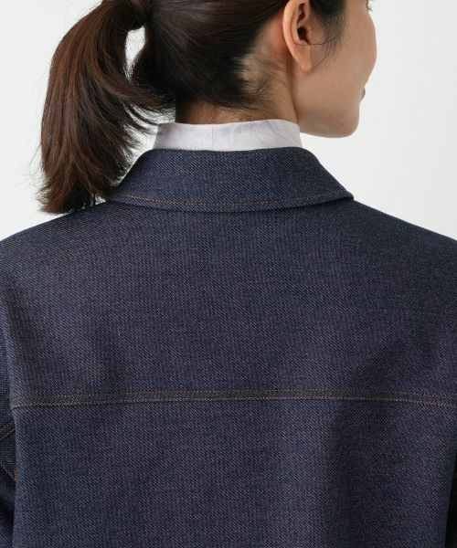 Leilian / レリアン テーラードジャケット | デニムジャケット | 詳細8