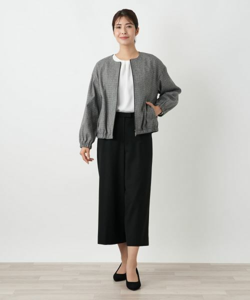 Leilian / レリアン その他アウター | ノーカラーブルゾン | 詳細10