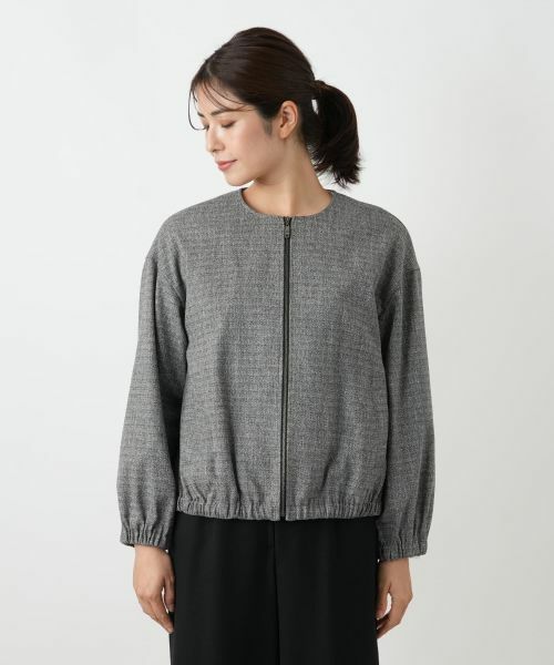 Leilian / レリアン その他アウター | ノーカラーブルゾン | 詳細13