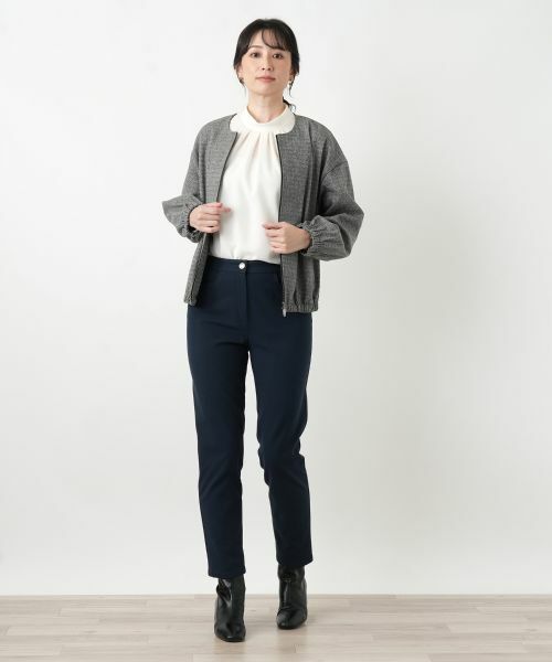 Leilian / レリアン その他アウター | ノーカラーブルゾン | 詳細3