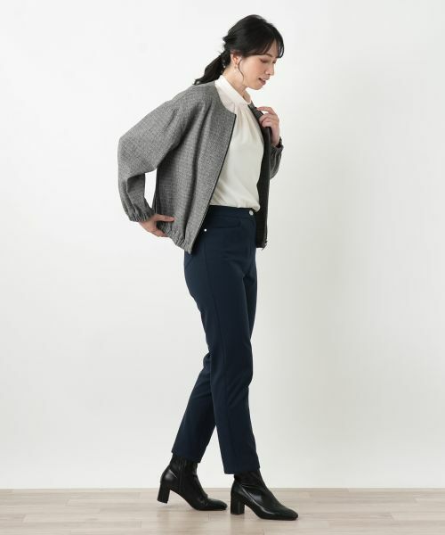 Leilian / レリアン その他アウター | ノーカラーブルゾン | 詳細4